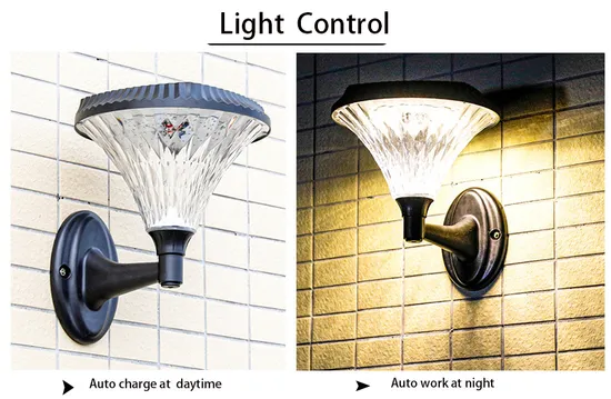 ABS Street Light Garden Spike Yard Lamp Waterproof LED Solar Wall Light Outdoor Decorative Garden Landscaping Solar 2 in 1 Wall Lights